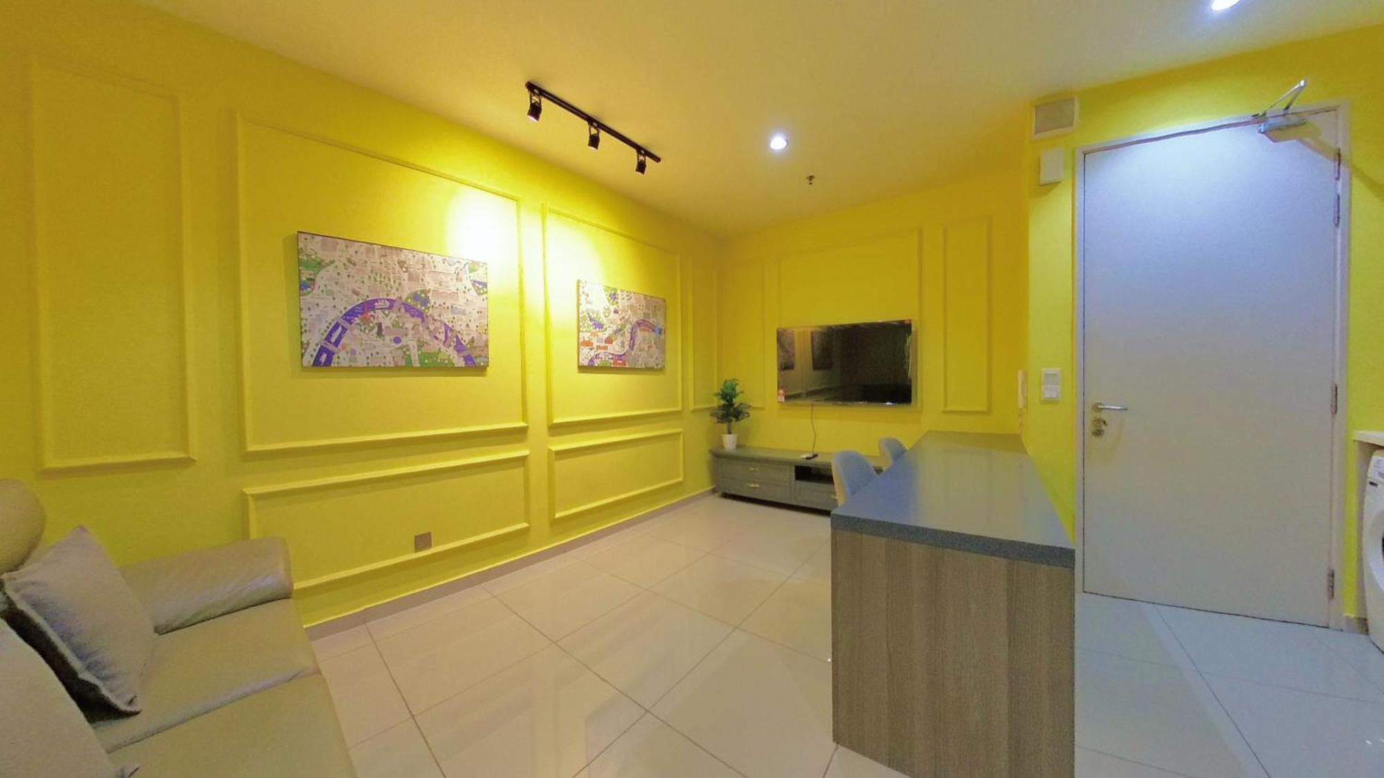 I-City Free Wifi 55Inch Smarttv Car Park Fit 5Pax Shah Alam Luaran gambar